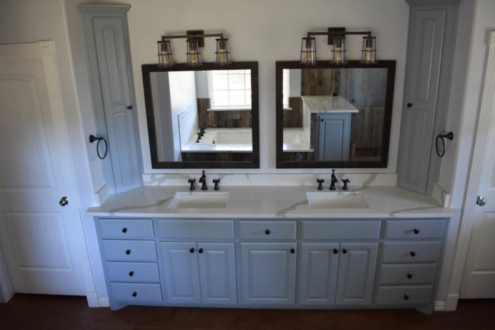 Spicewood Bathroom Remodel Country vanity