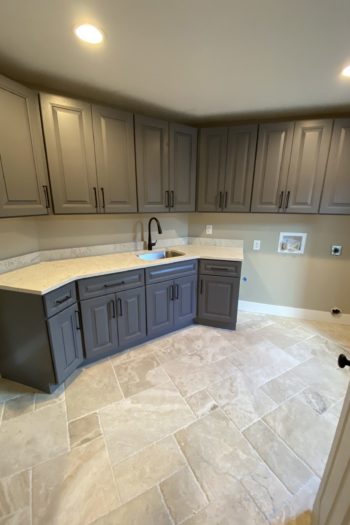 Home Remodeling in Lakeway with new laundry room cabinets