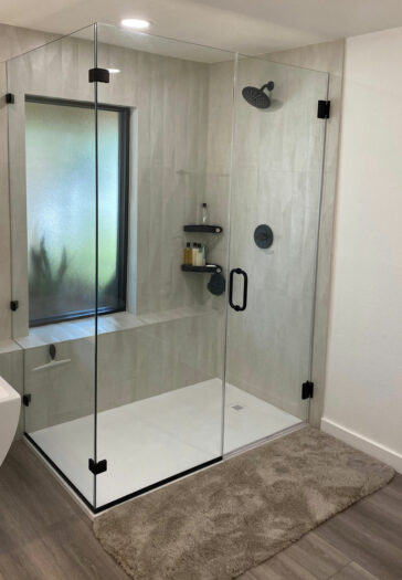 Austin Bathroom Remodel Modified Shower