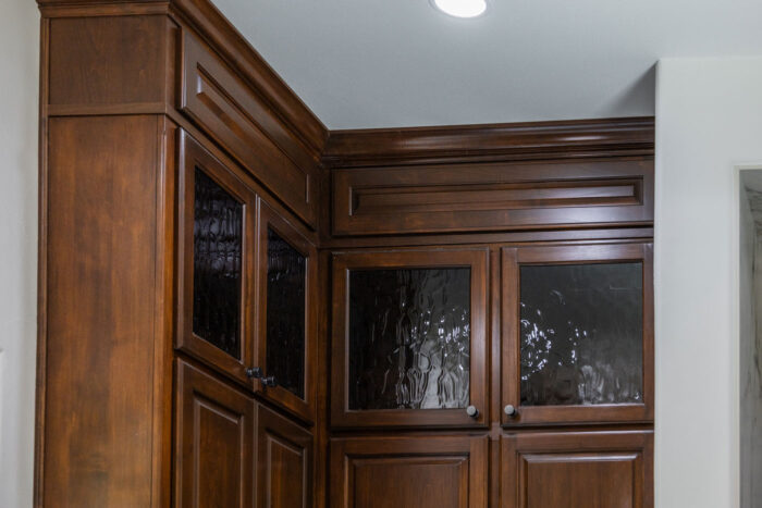 Austin Kitchen Remodel with Cabinet Crown to ceiling