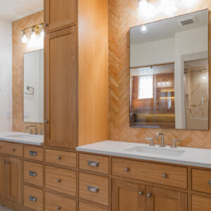 Austin Bathroom Remodel with new Vanity