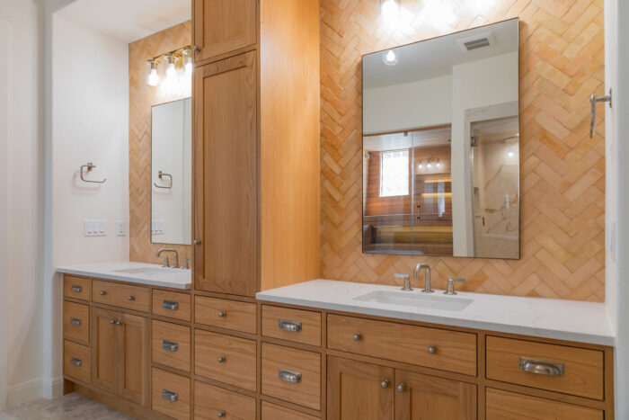 Austin Bathroom Remodel with new Vanity